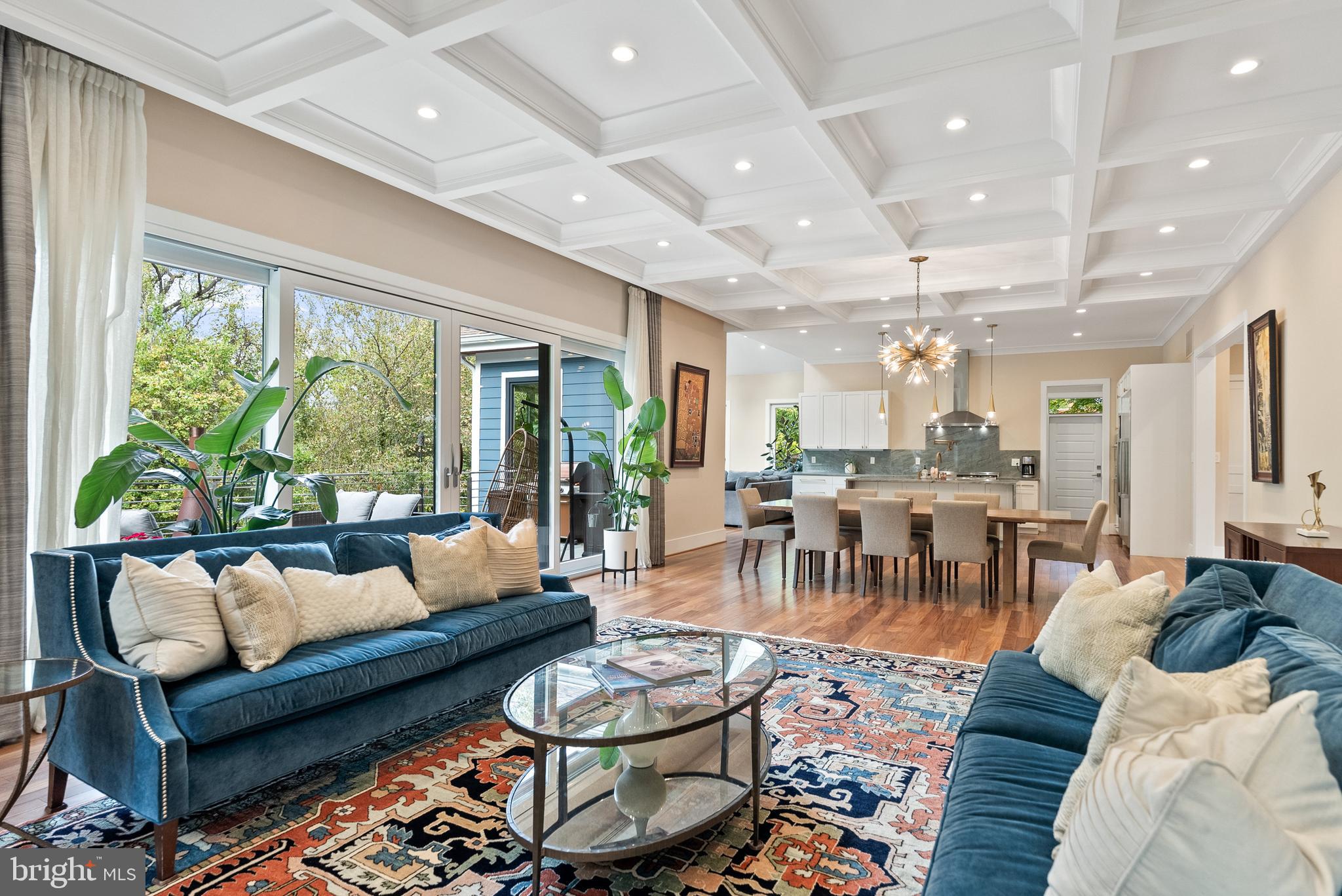 5152 Linnean Terrace Northwest Washington, DC 20008 - Photo 9 of 39 a living room with furniture and a large window