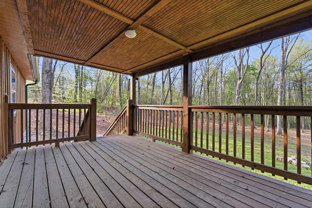 1843 Old Mobile Road McCaysville, GA 30555 - Photo 27 of 41 a view of wooden deck