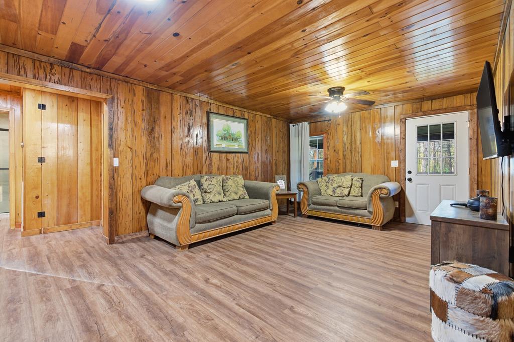 1843 Old Mobile Road McCaysville, GA 30555 - Photo 39 of 41 a living room with furniture and a chandelier