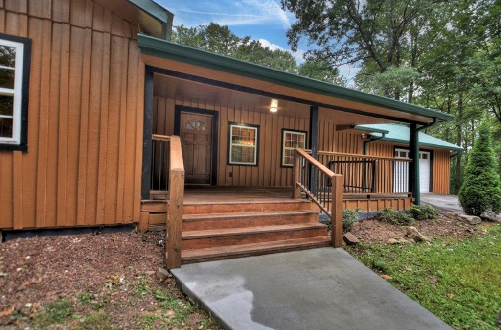 1843 Old Mobile Road McCaysville, GA 30555 - Photo 5 of 41 a view of a house with wooden floor and a stairs