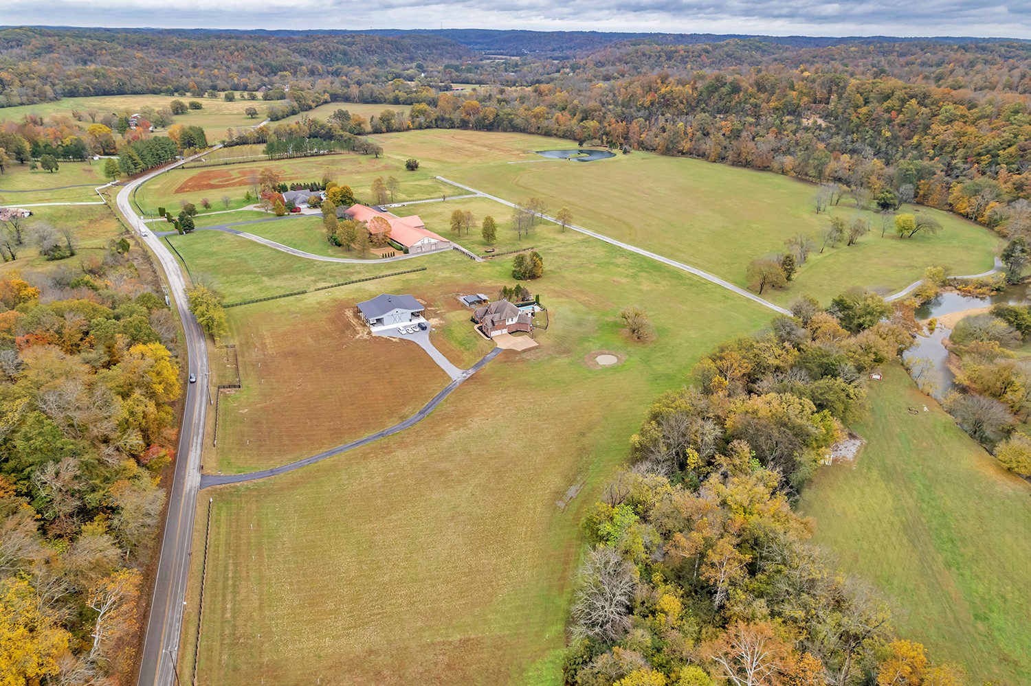 5210 Old Harding Road Franklin, TN 37064 - Photo 60 of 65 a view of a swimming pool and an outdoor space