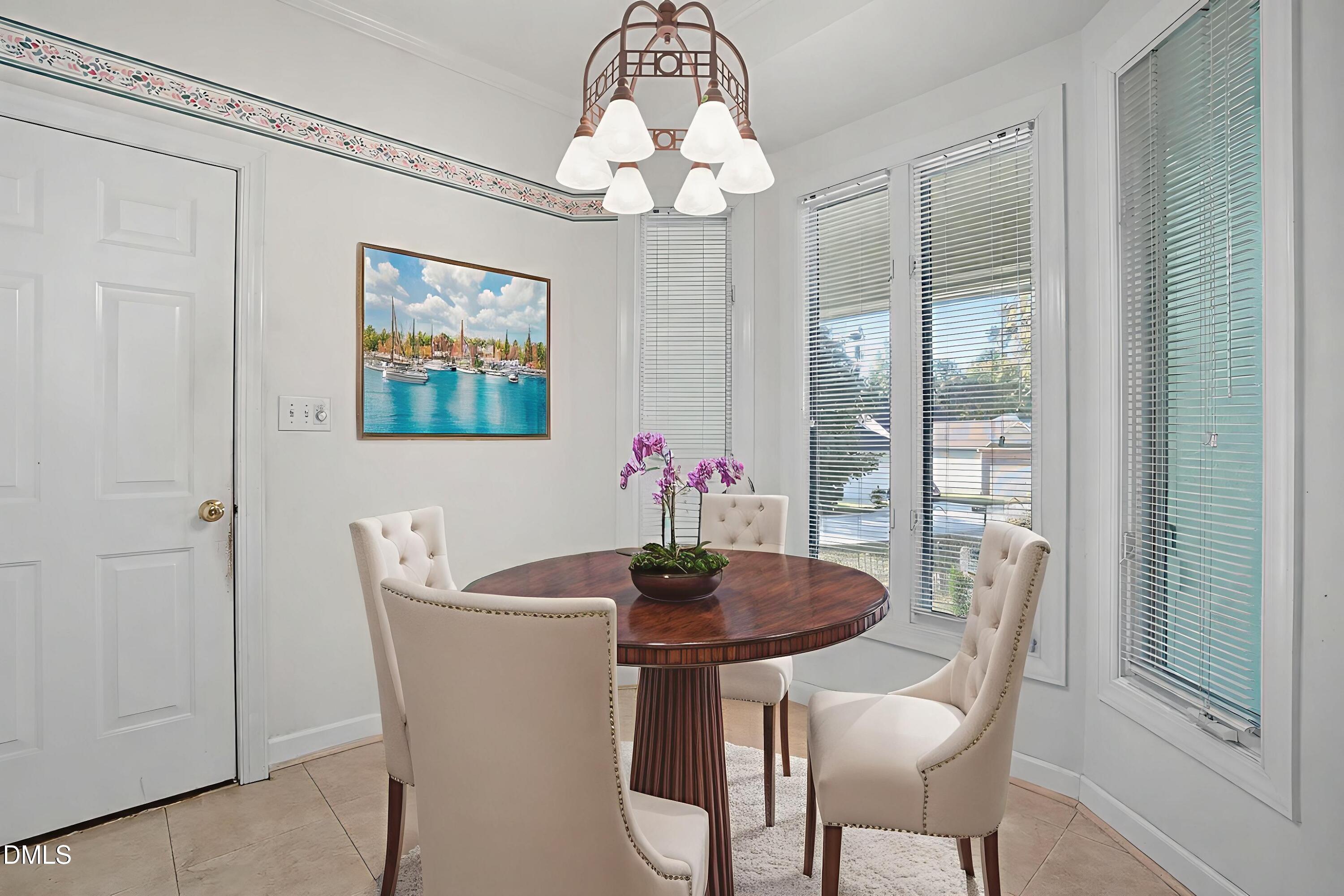 2029 Castle Pines Drive Raleigh, NC 27604 - Photo 15 of 37 Breakfast room staged