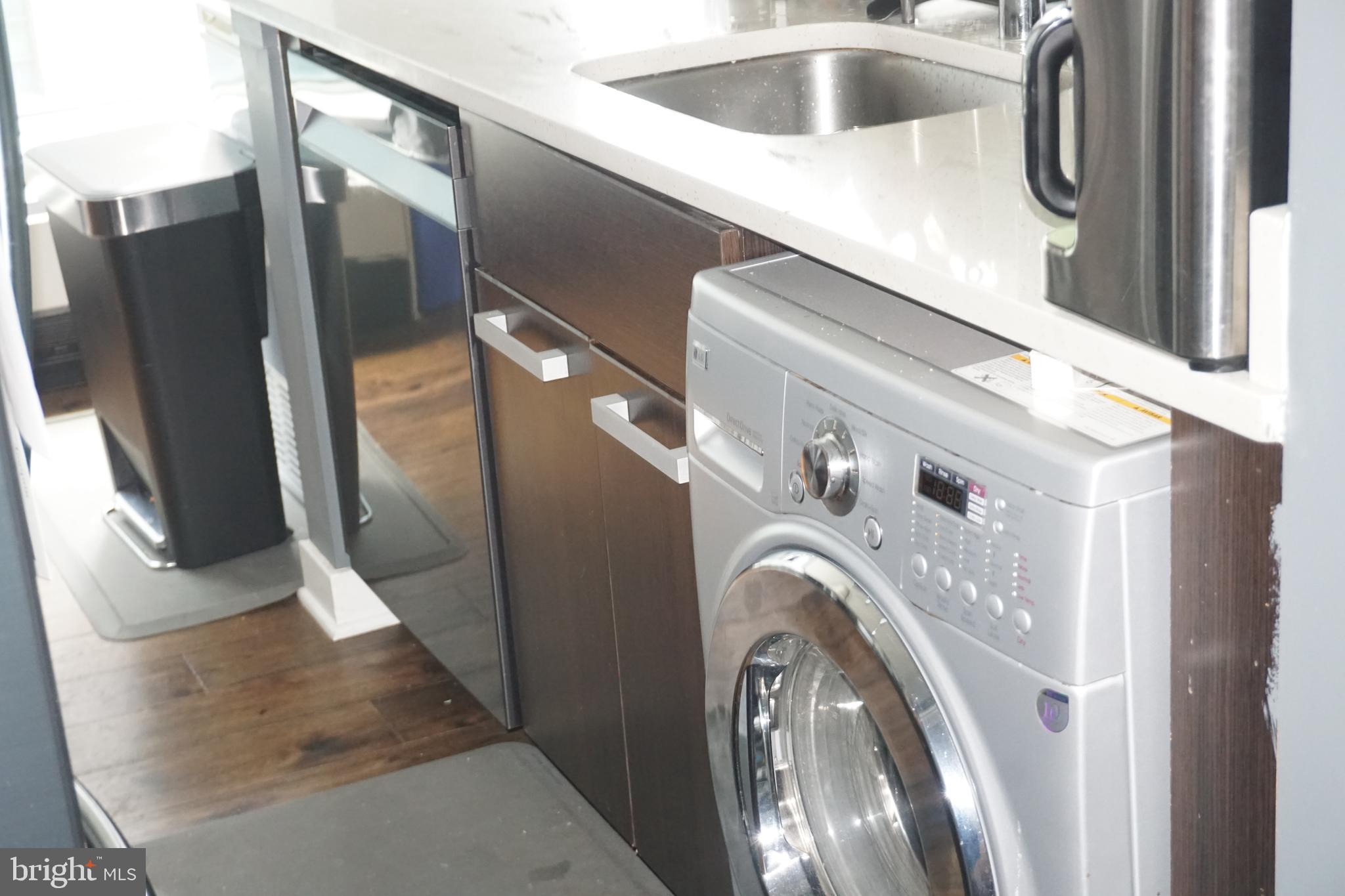 1101 3rd Street Southwest, Unit 306 Washington, DC 20024 - Photo 29 of 53 a view of washer and dryer