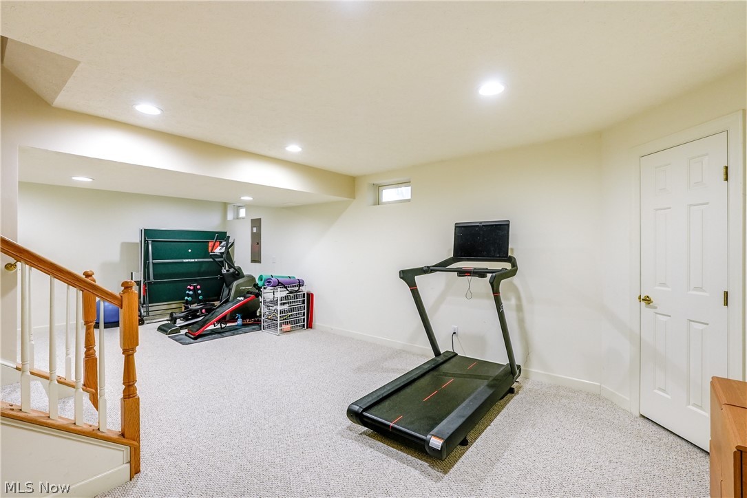 4561 Ridgestone Way Medina, OH 44256 - Photo 33 of 50 Workout area with carpet installed 4/24!