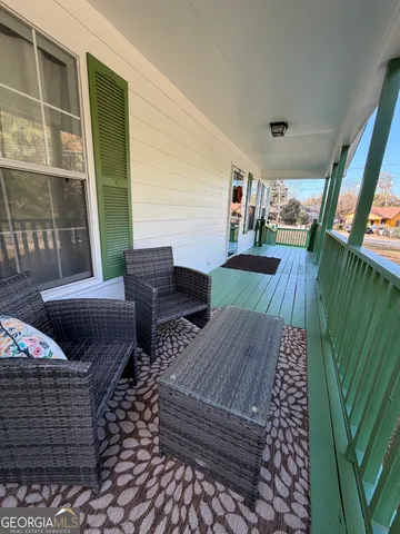 a view of deck with patio