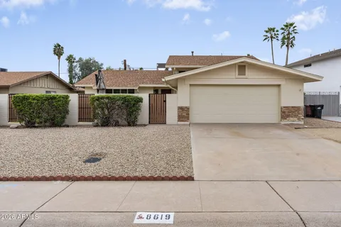 a view of a house with a outdoor space