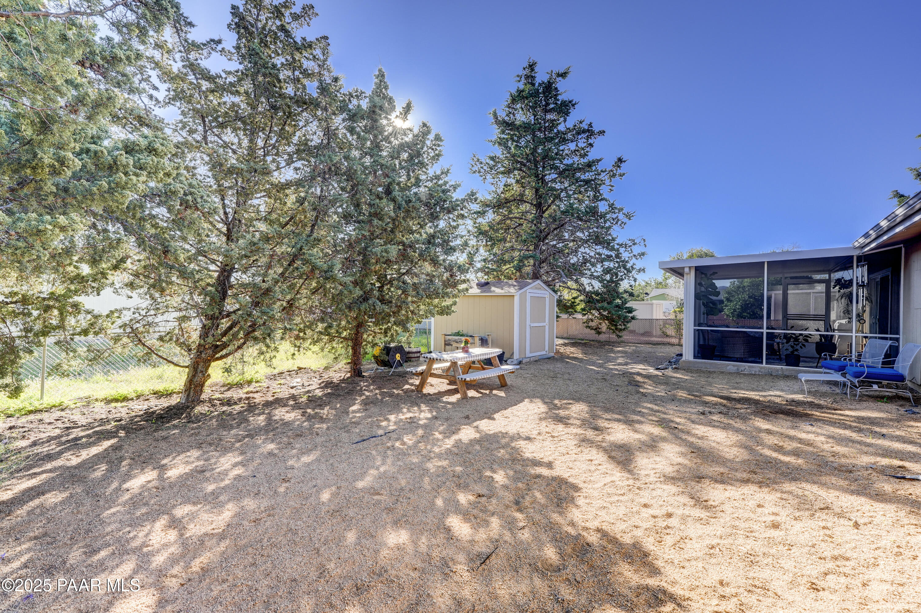 3215 North Tower Road Prescott Valley, AZ 86314 - Photo 25 of 35 Backyard
