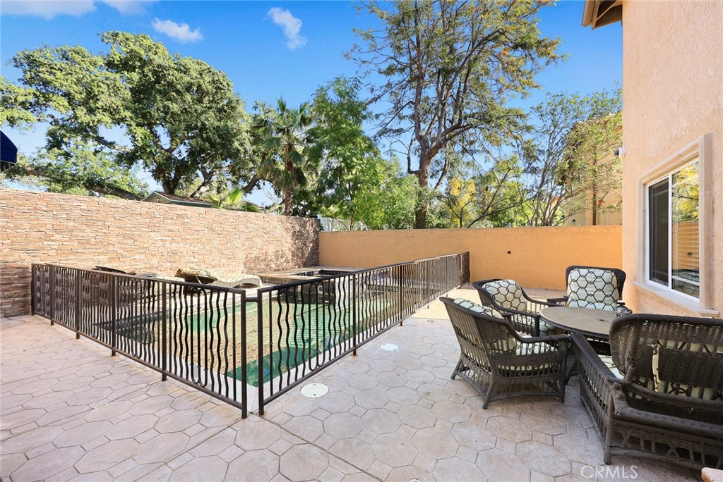 10610 Oak Tree Way Sunland, CA 91040 - Photo 34 of 63 a view of a patio with furniture