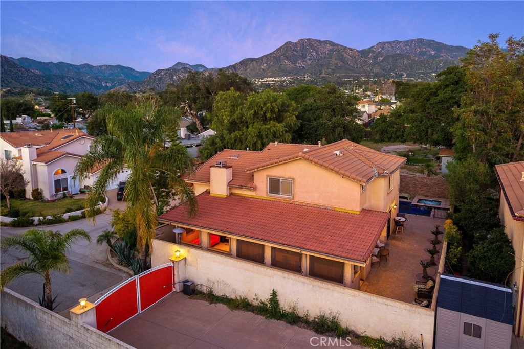 10610 Oak Tree Way Sunland, CA 91040 - Photo 56 of 63 an aerial view of house with an outdoor space