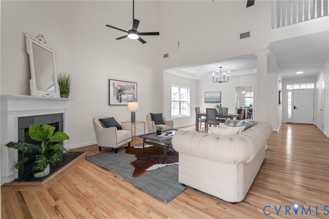 1024 Alcorn Terrace Midlothian, VA 23114 - Photo 23 of 50 a living room with furniture
