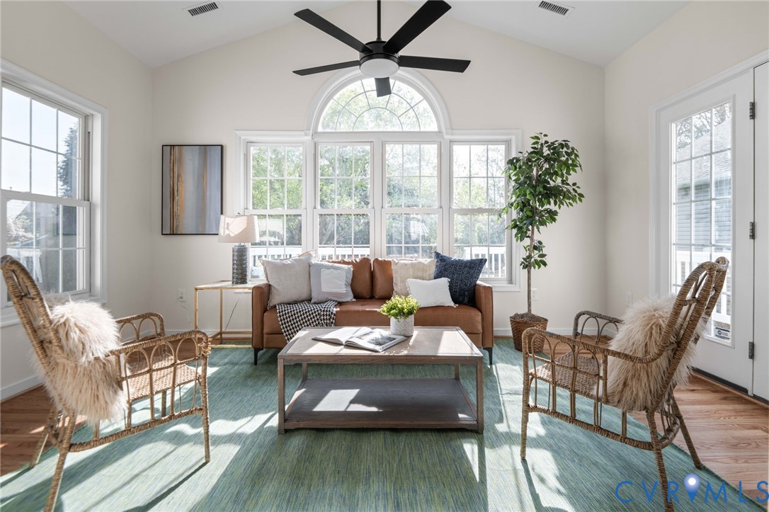 1024 Alcorn Terrace Midlothian, VA 23114 - Photo 25 of 50 a living room with furniture and a large window
