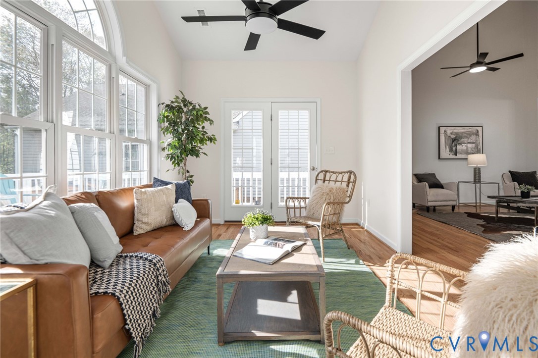 1024 Alcorn Terrace Midlothian, VA 23114 - Photo 26 of 50 a living room with furniture and a large window
