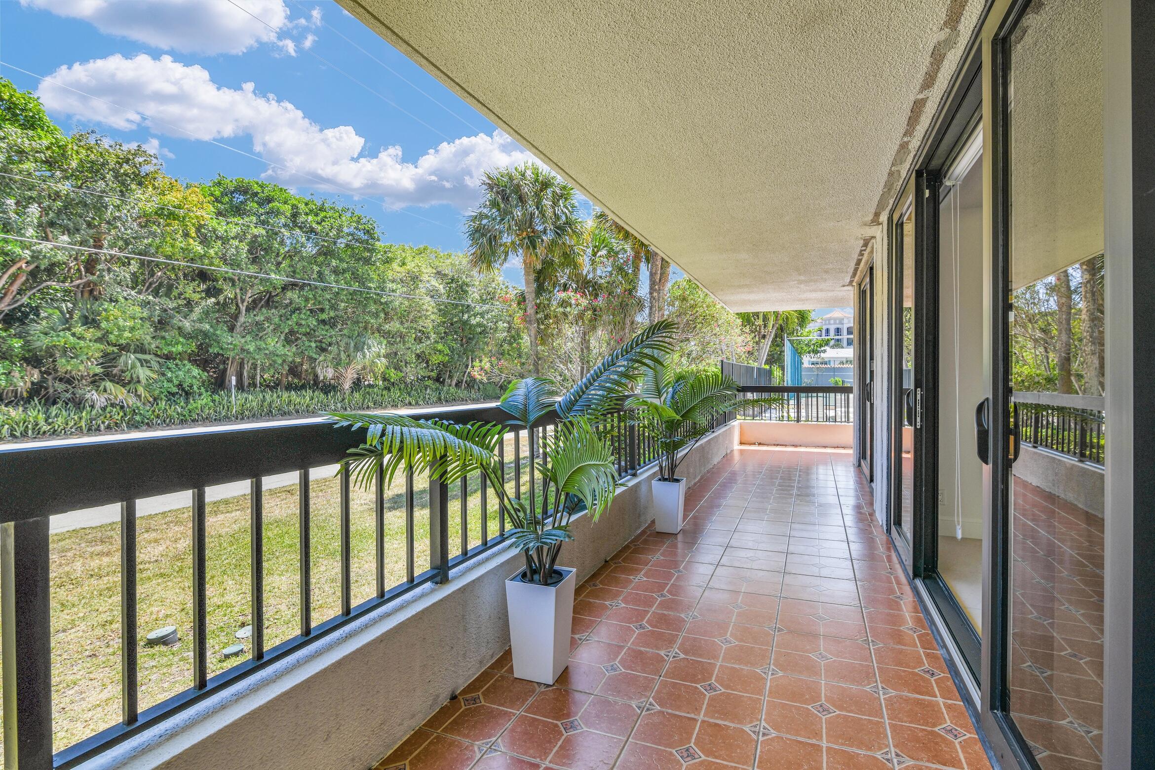 277 North Ocean Boulevard, Unit 1010 Boca Raton, FL 33432 - Photo 21 of 30 a view of a two chairs in the balcony
