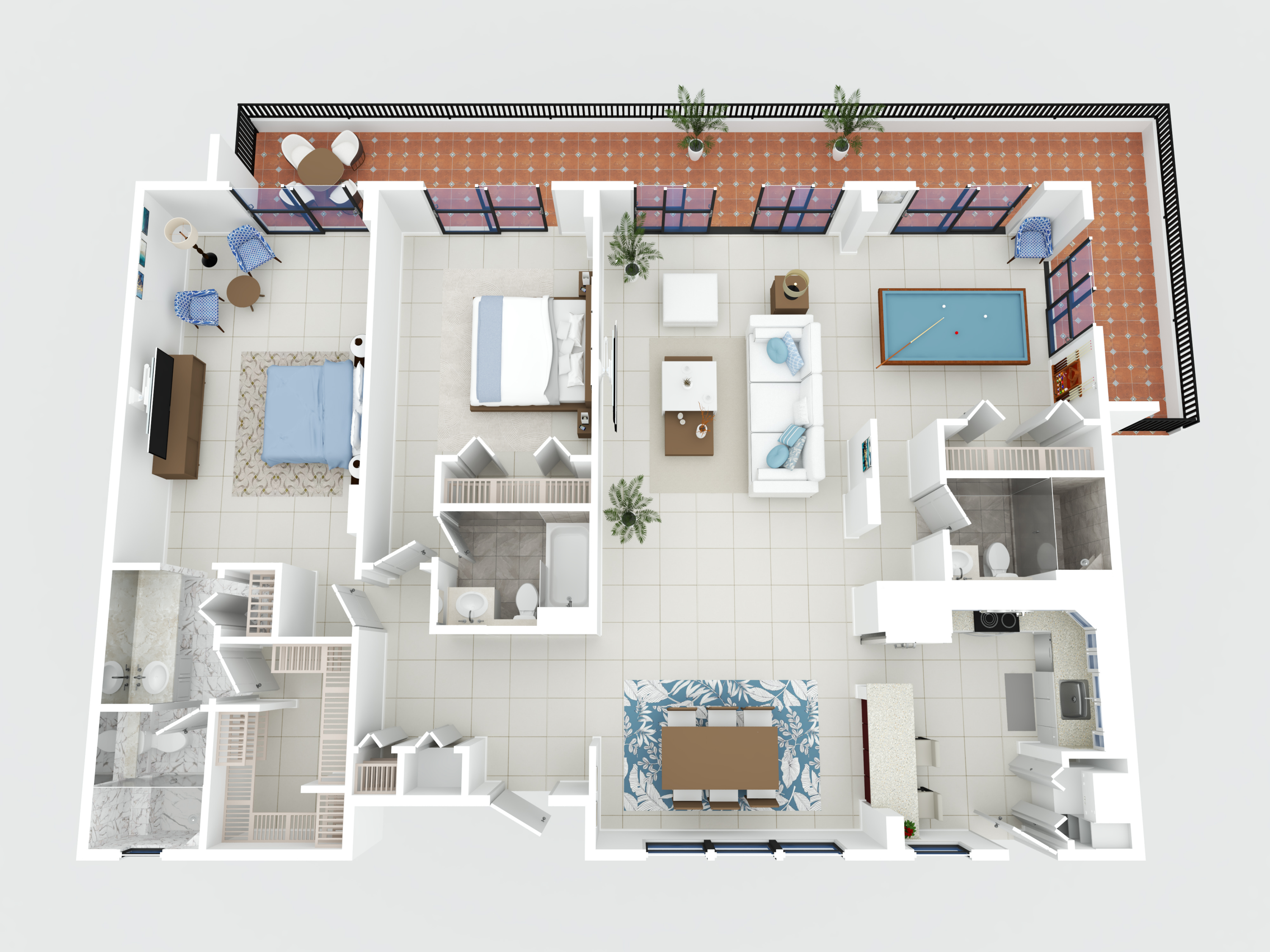 277 North Ocean Boulevard, Unit 1010 Boca Raton, FL 33432 - Photo 30 of 30 a picture of a bathroom with a sink and mirror