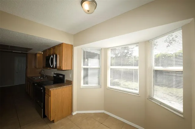 a view of a window in a room