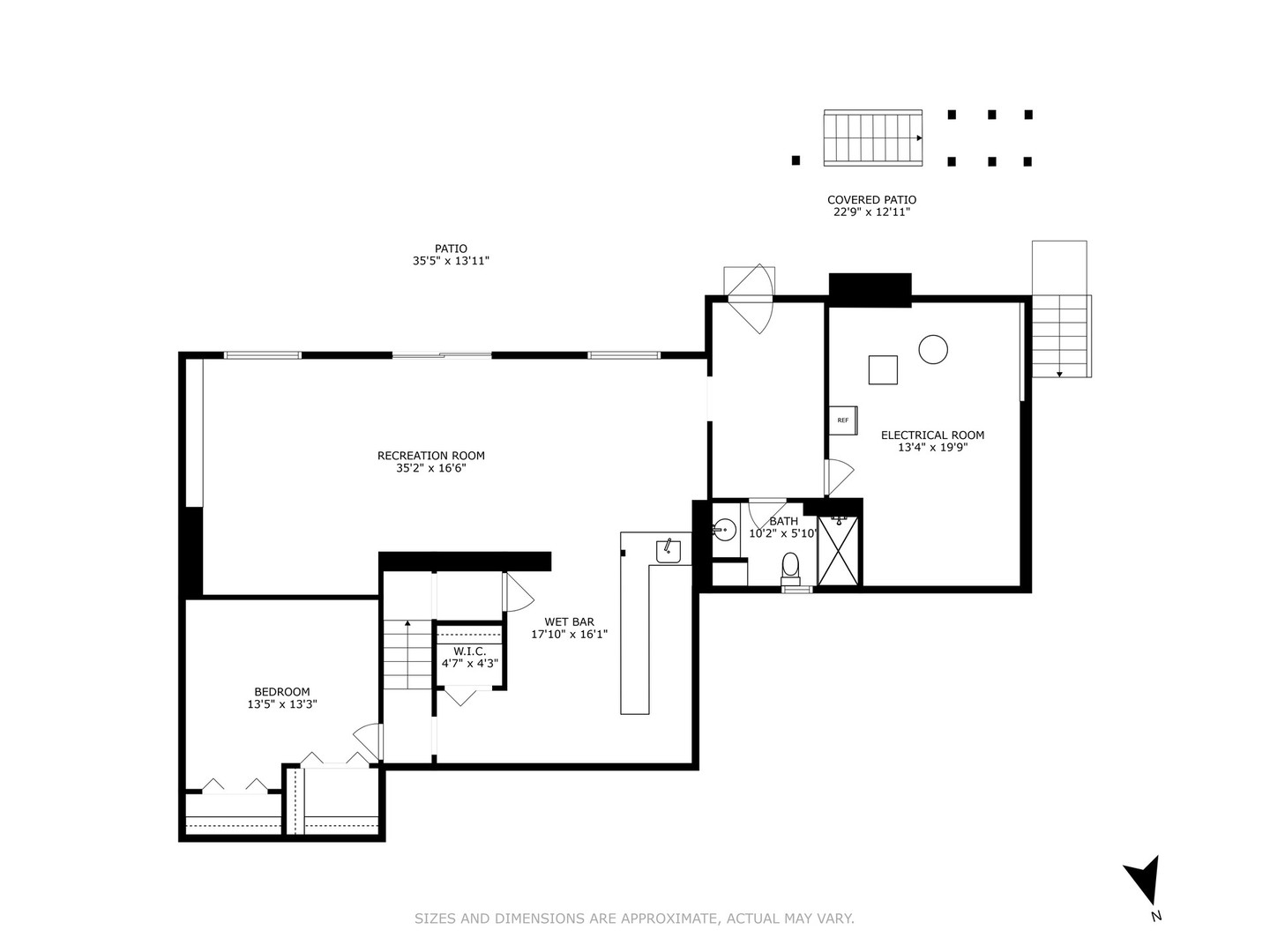 1605 Charlemagne Drive Hoffman Estates, IL 60192 - Photo 27 of 29 a picture of a floor plan