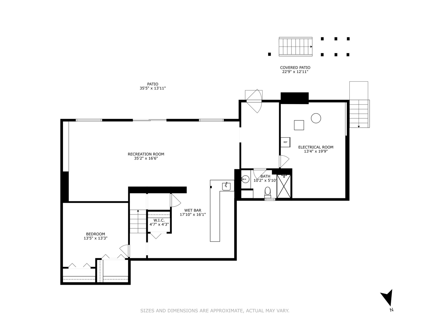 1605 Charlemagne Drive Hoffman Estates, IL 60192 - Photo 28 of 29 a picture of a floor plan