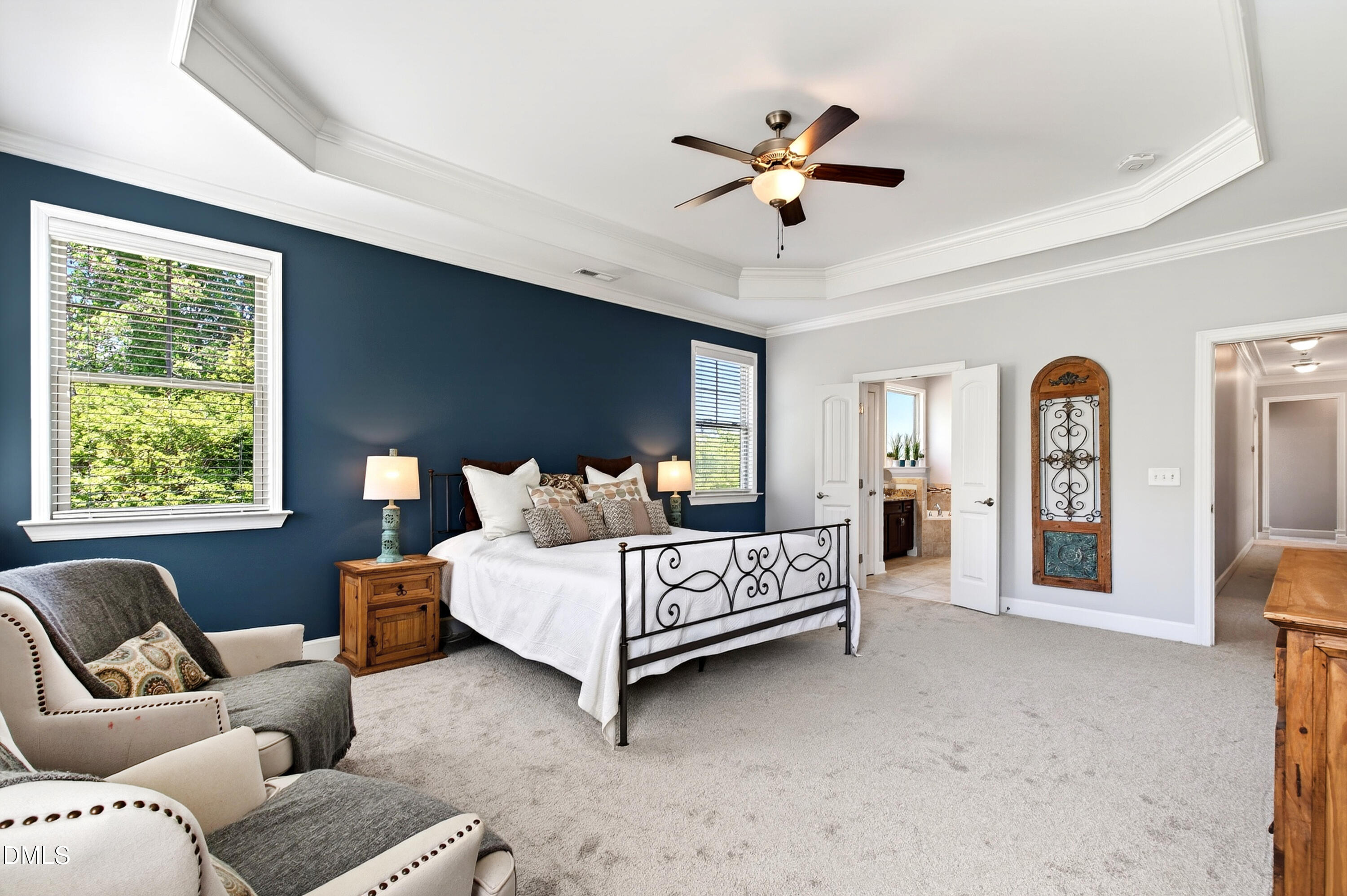 313 Karpen Lane Cary, NC 27519 - Photo 6 of 86 a bed room with bed and window