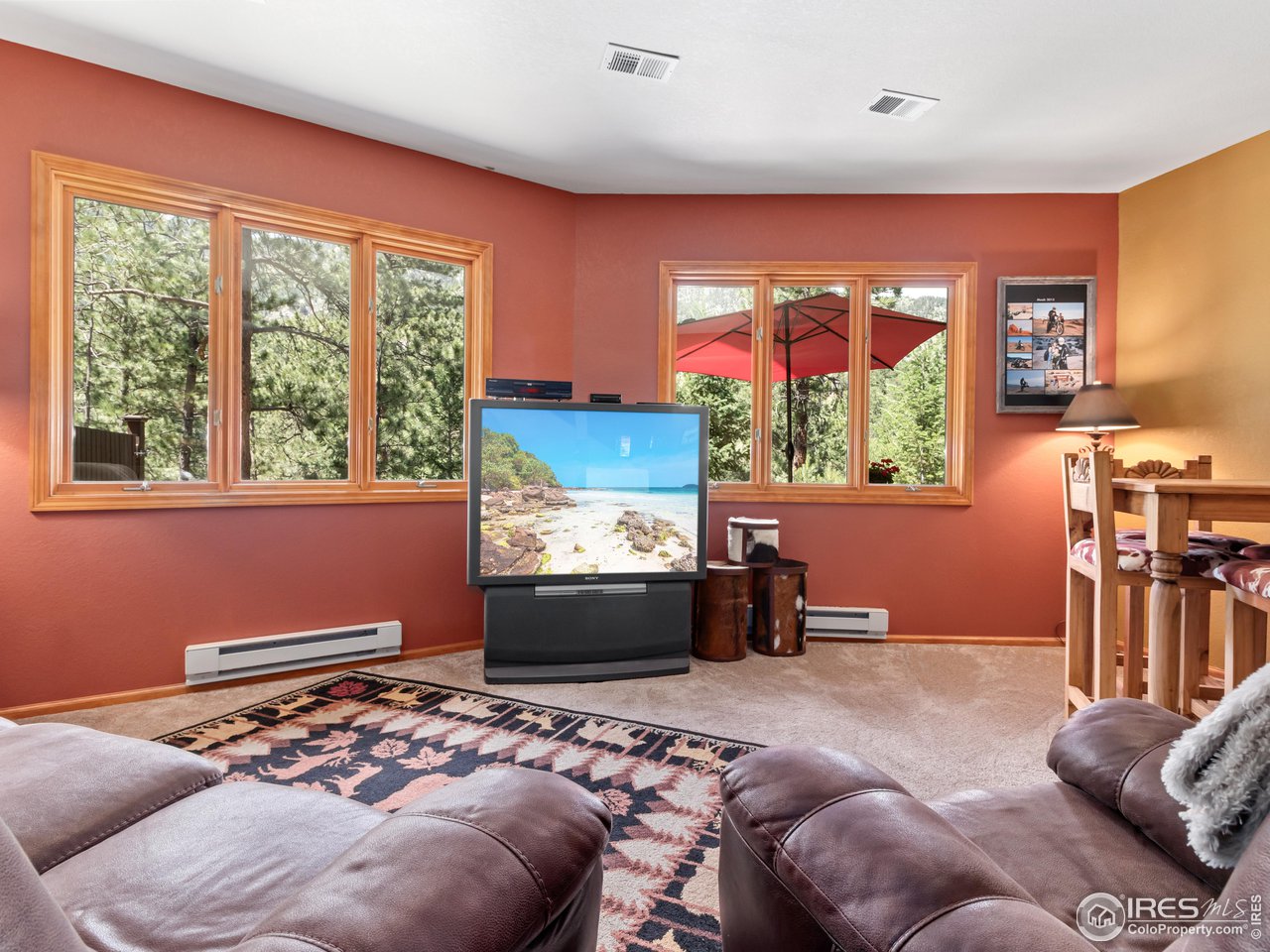 287 Wichita Road Lyons, CO 80540 - Photo 24 of 40 a bedroom with furniture and a window