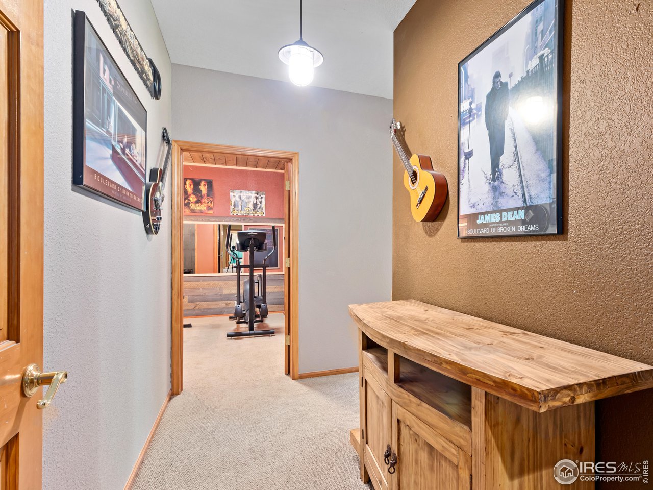 287 Wichita Road Lyons, CO 80540 - Photo 33 of 40 a view of a hallway that has closet