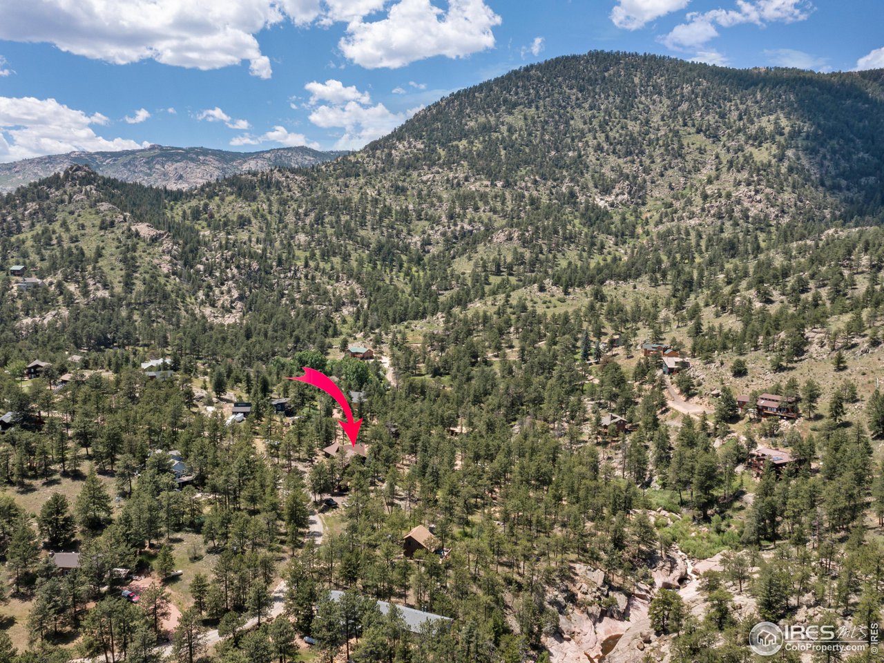 287 Wichita Road Lyons, CO 80540 - Photo 39 of 40 a view of city and mountain