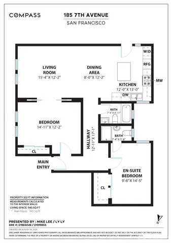 $1,095,000 | 185 7th Avenue, San Francisco, CA 94118