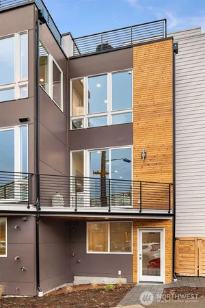a building view with a outdoor space
