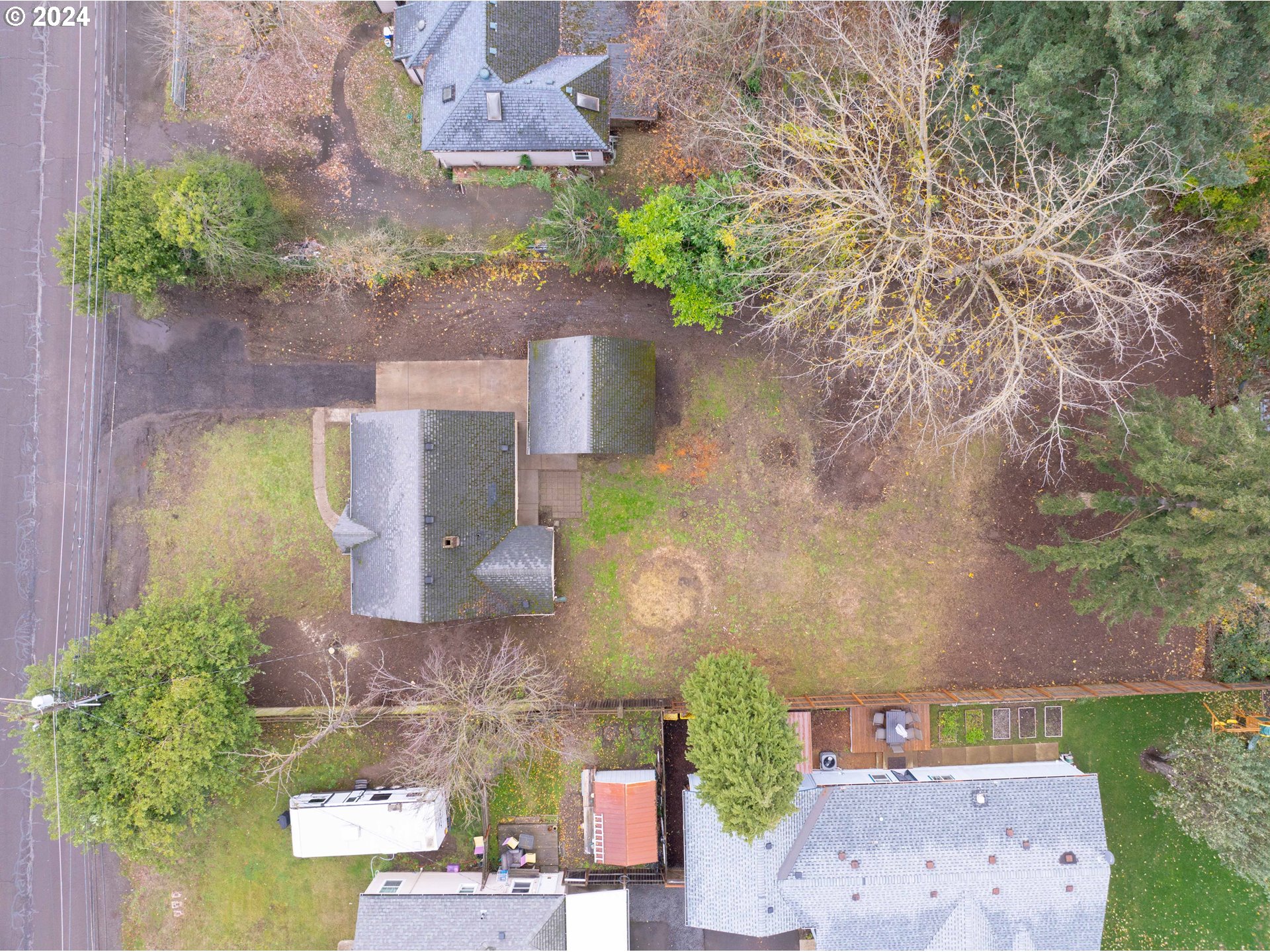 2947 Elmira Road Eugene, OR 97402 - Photo 28 of 29 a aerial view of a house with a yard