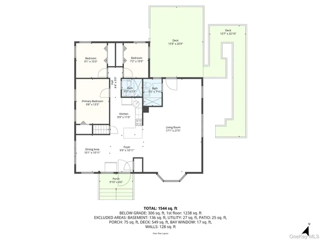 a picture of a bench in front of a wall