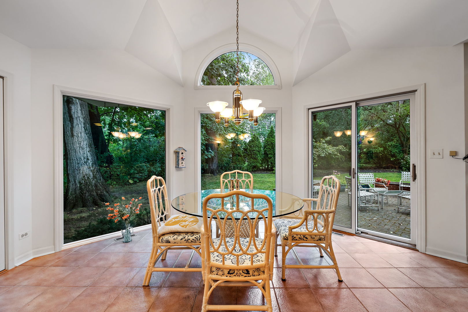 1369 Tower Road Winnetka, IL 60093 - Photo 11 of 31 a view of a dining room with furniture window and outside view