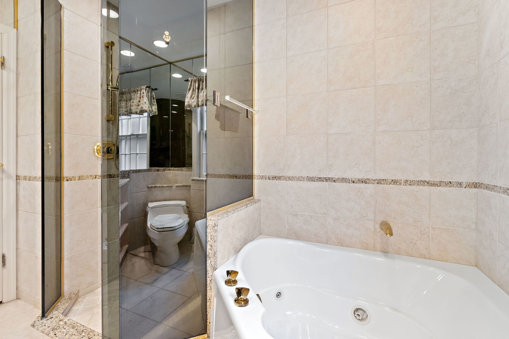 1369 Tower Road Winnetka, IL 60093 - Photo 20 of 31 a bathroom with a bathtub and a toilet