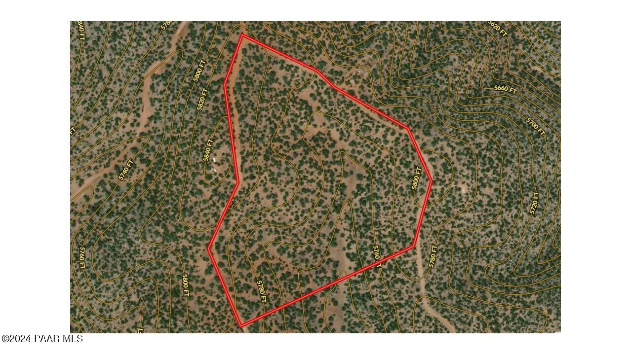 Lot 255 Ridge Runner Road Seligman, AZ 86337 - Photo 3 of 8 contour lines