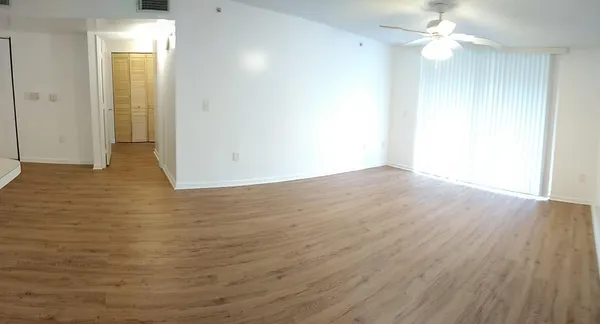 wooden floor in an empty room