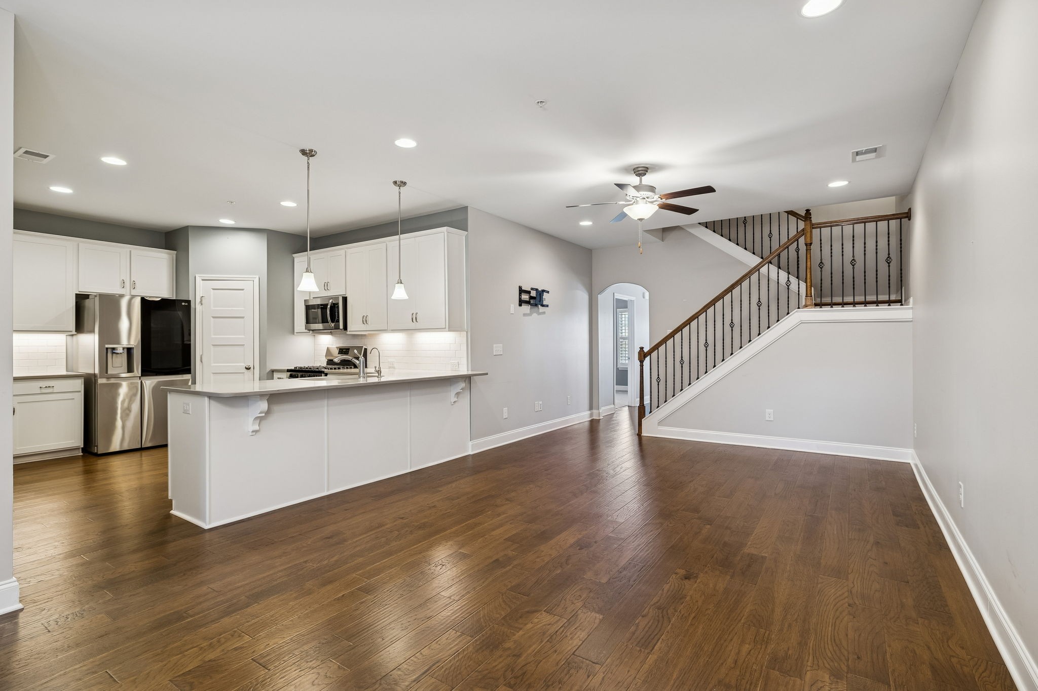 352 Buckner Cir Mount Mount Juliet, TN 37122 - Photo 14 of 51 a view of kitchen with cabinets stainless steel appliances and wooden floor