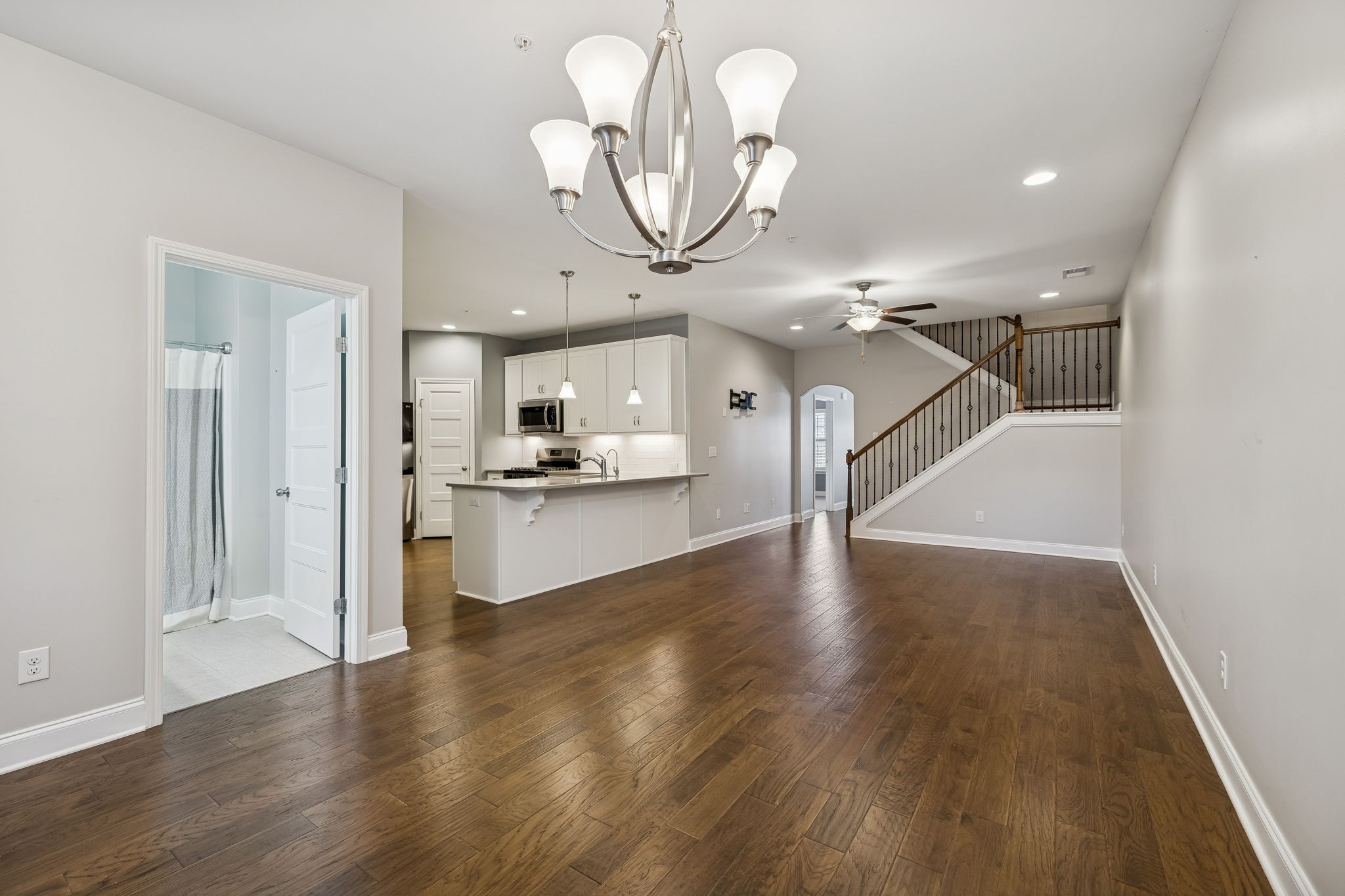 352 Buckner Cir Mount Mount Juliet, TN 37122 - Photo 18 of 51 a view of a kitchen and a wooden floor