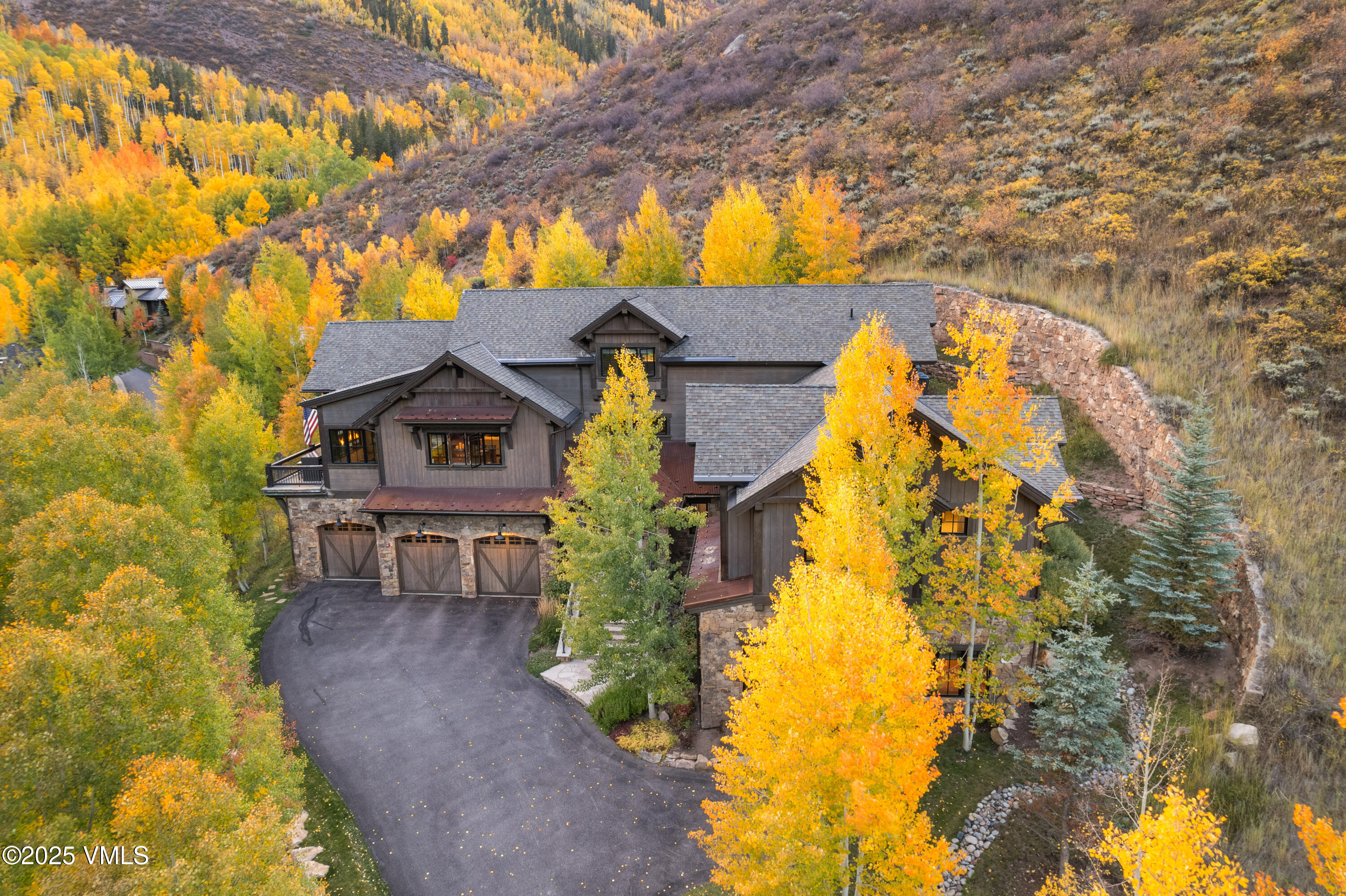 1677 Buffehr Creek Road Vail, CO 81657 - Photo 63 of 65 Drone Exterior