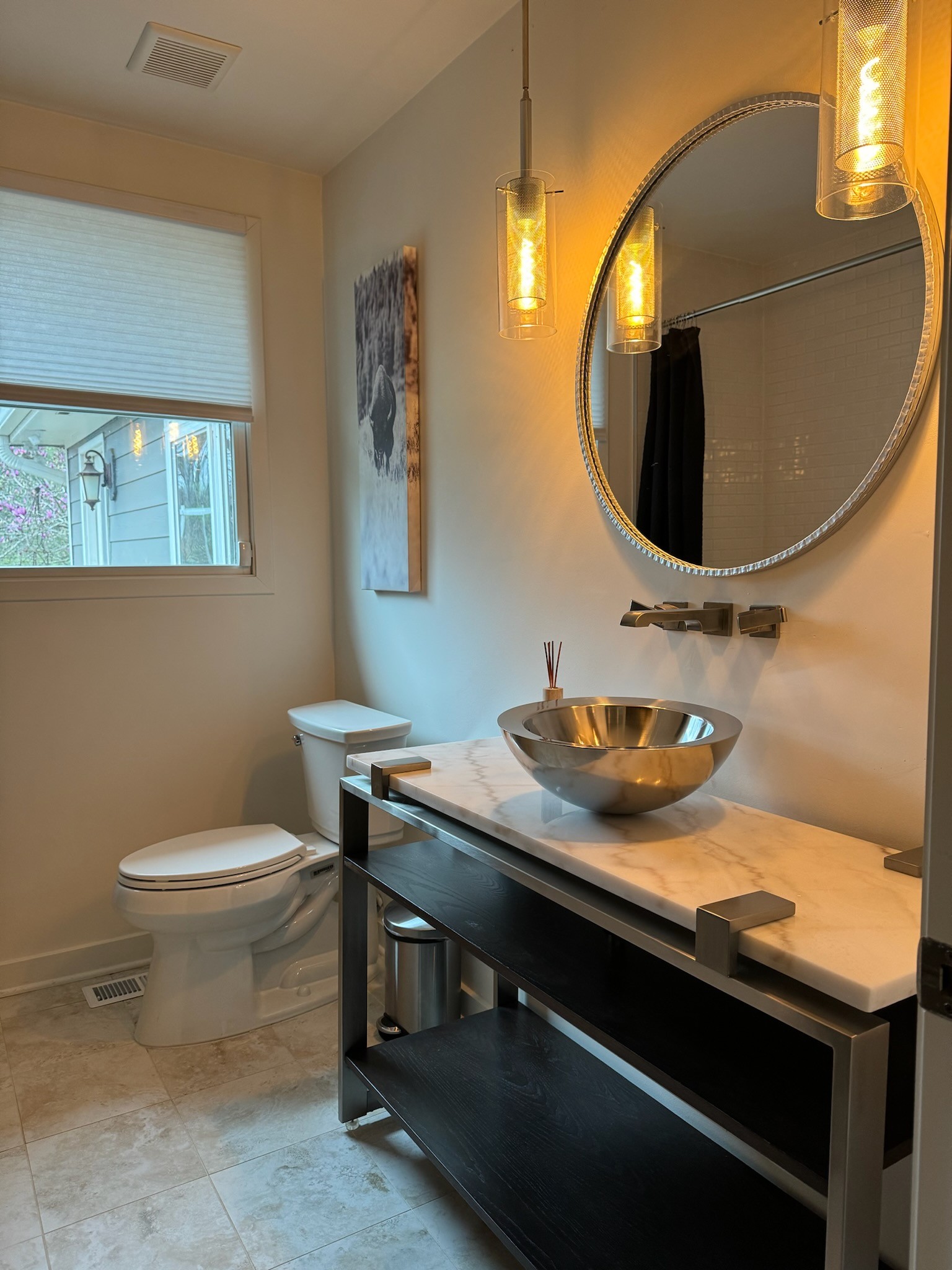 1004 Hickory Hollow Road Nashville, TN 37221 - Photo 27 of 41 a bathroom with a sink a mirror and a toilet