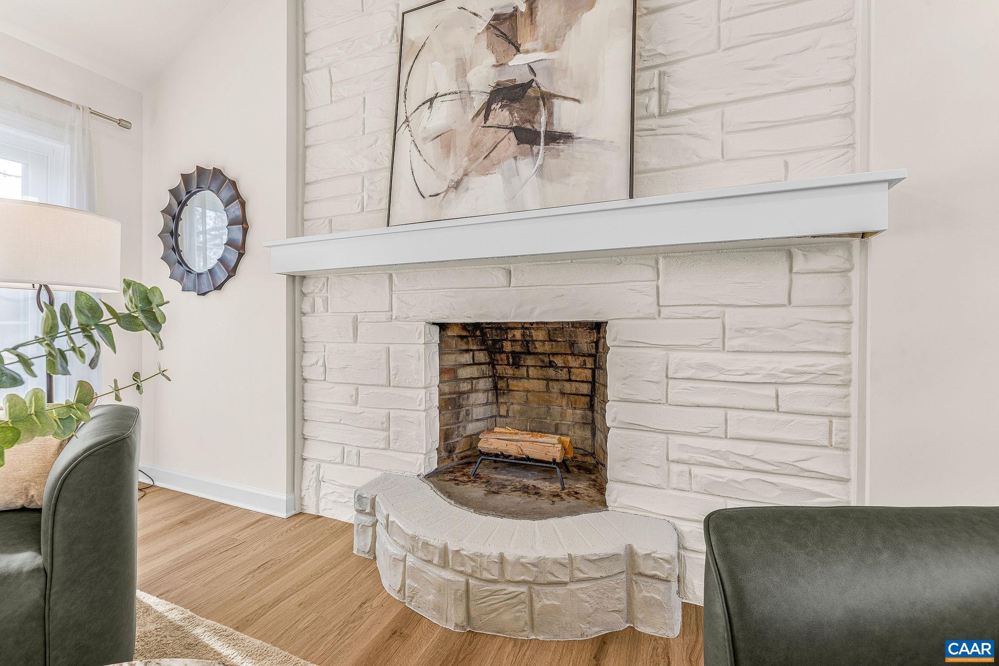 1200 Meriwether Street Charlottesville, VA 22902 - Photo 10 of 32 Wood Burning Fireplace