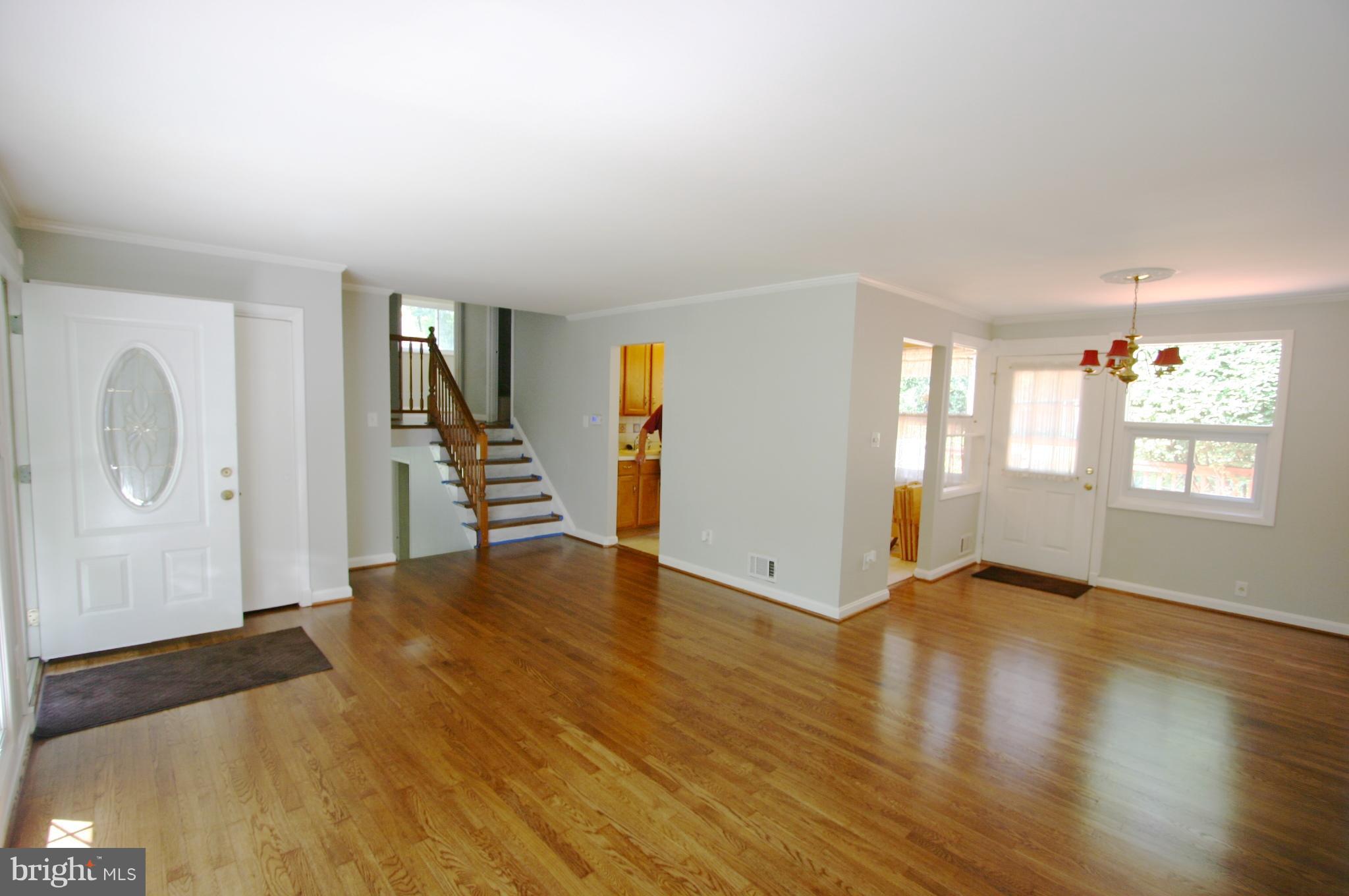 3521 Napier Street Silver Spring, MD 20906 - Photo 7 of 24 Living Room with Dining Room on right