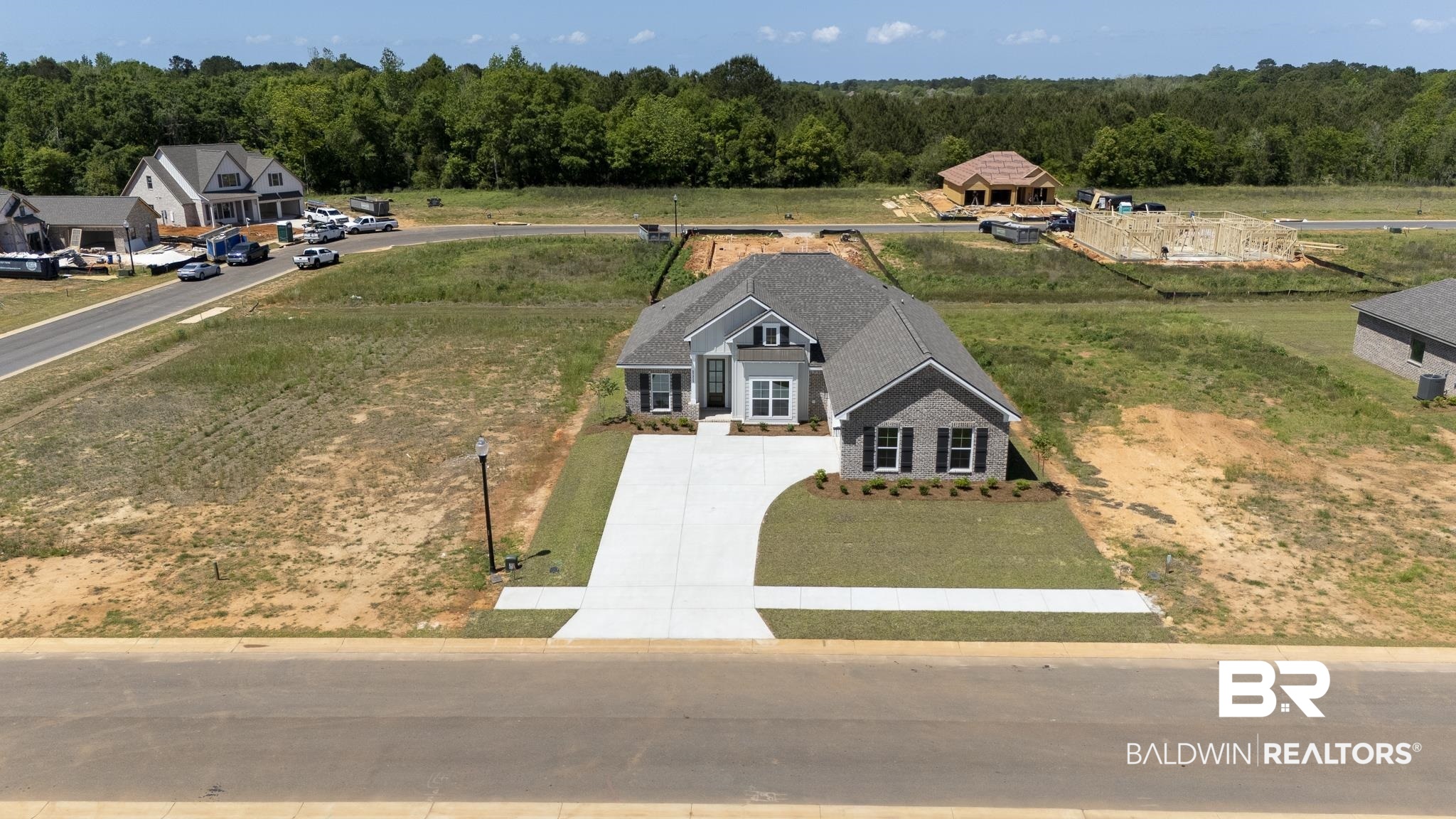 27315 Patch Pl Loop Daphne, AL 36526 - Photo 30 of 43 Aerial view of a heavily wooded area