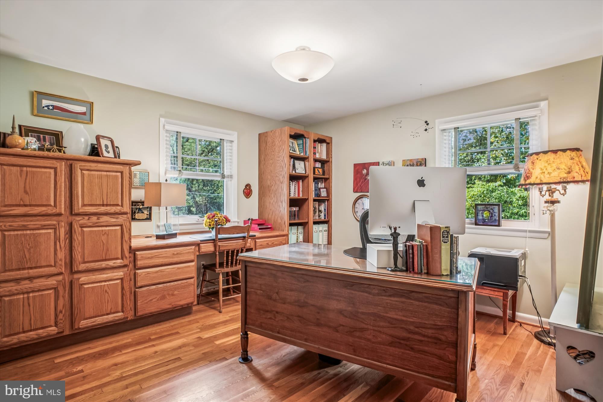 3717 Chanel Road Annandale, VA 22003 - Photo 27 of 57 a room with furniture a bookshelf and a window