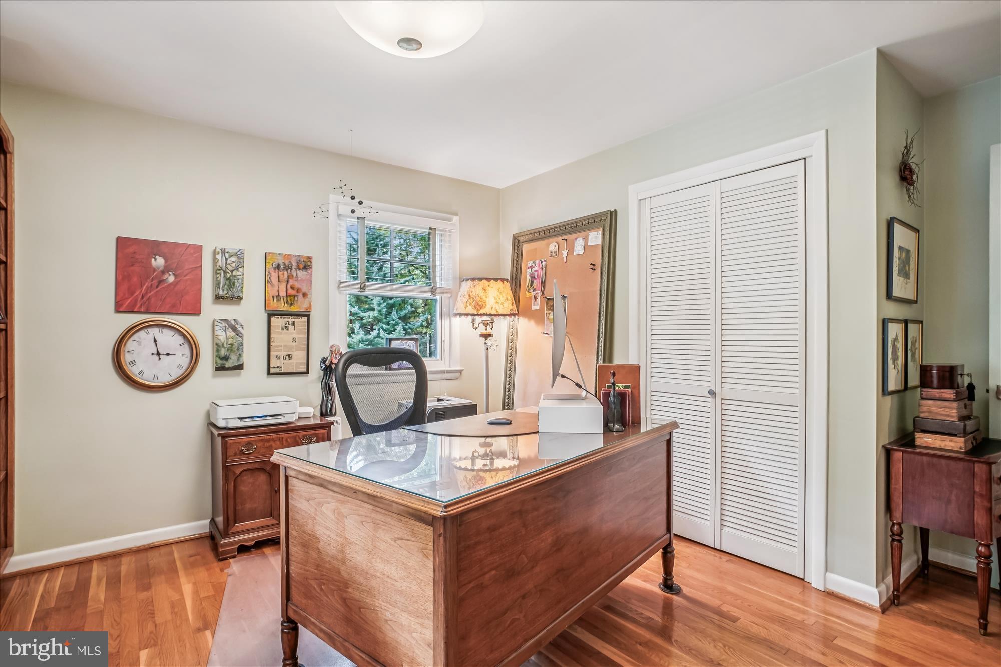 3717 Chanel Road Annandale, VA 22003 - Photo 28 of 57 a view of workspace with wooden floor
