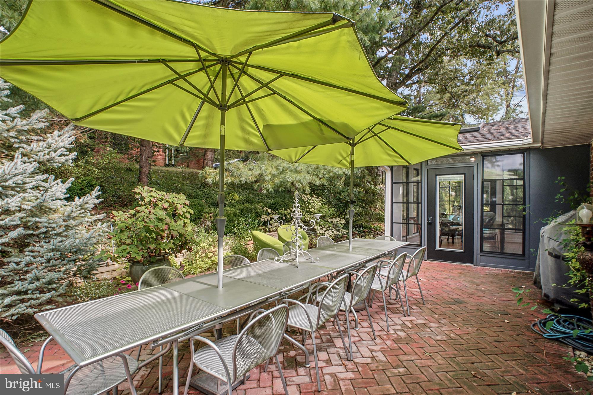 3717 Chanel Road Annandale, VA 22003 - Photo 42 of 57 a view of an outdoor space with furniture and table