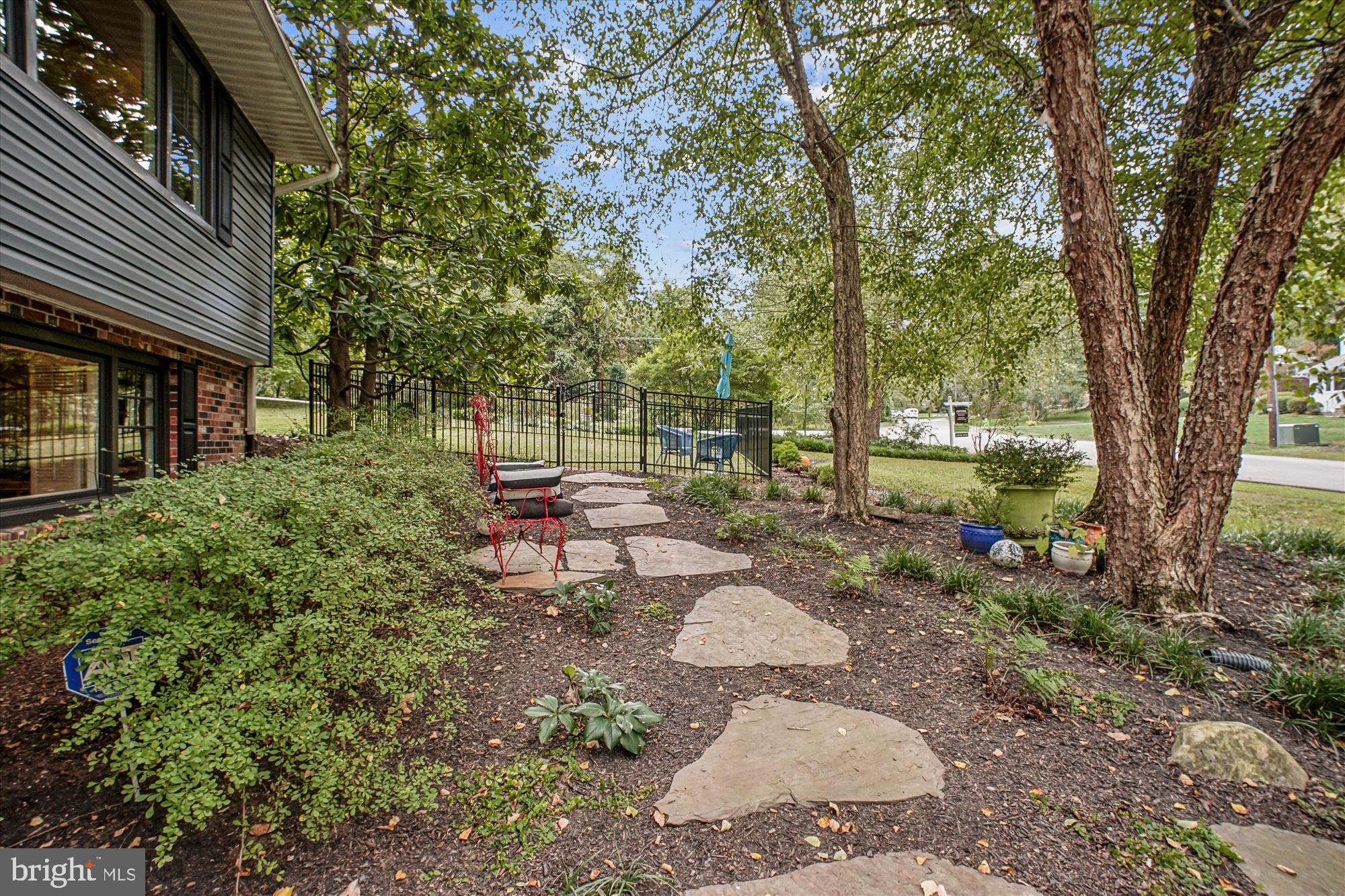 3717 Chanel Road Annandale, VA 22003 - Photo 54 of 57 a view of a backyard with sitting area