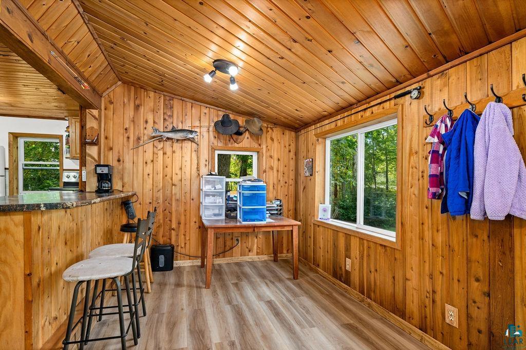 5466 Jean Duluth Road Duluth, MN 55803 - Photo 7 of 34 Wood-paneled walls and ceiling