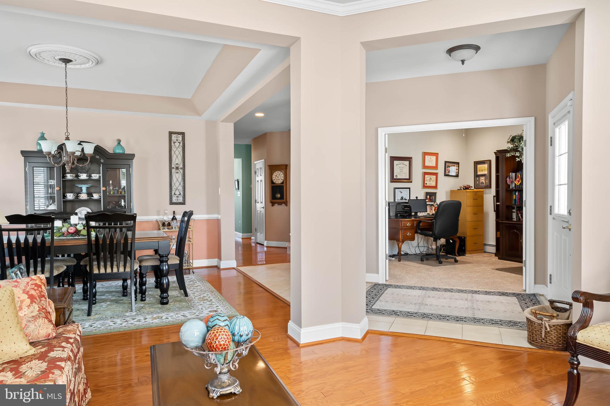 5 Canvasback Circle Bridgeville, DE 19933 - Photo 5 of 63 Living Room looking into Office and Dining Room