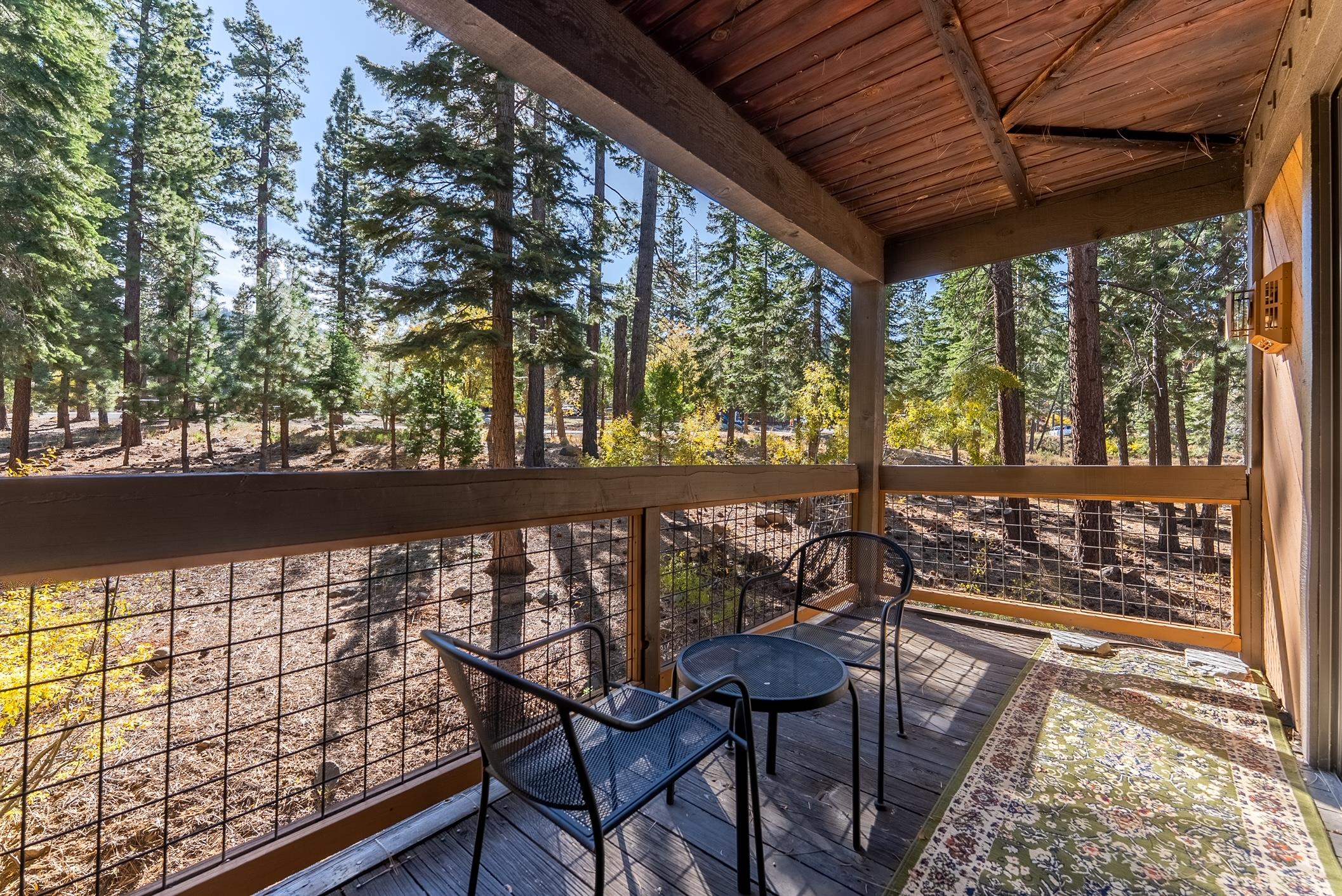 3151 Aspen Grove Truckee, CA 96161 - Photo 13 of 18 a view of a chairs and table in patio
