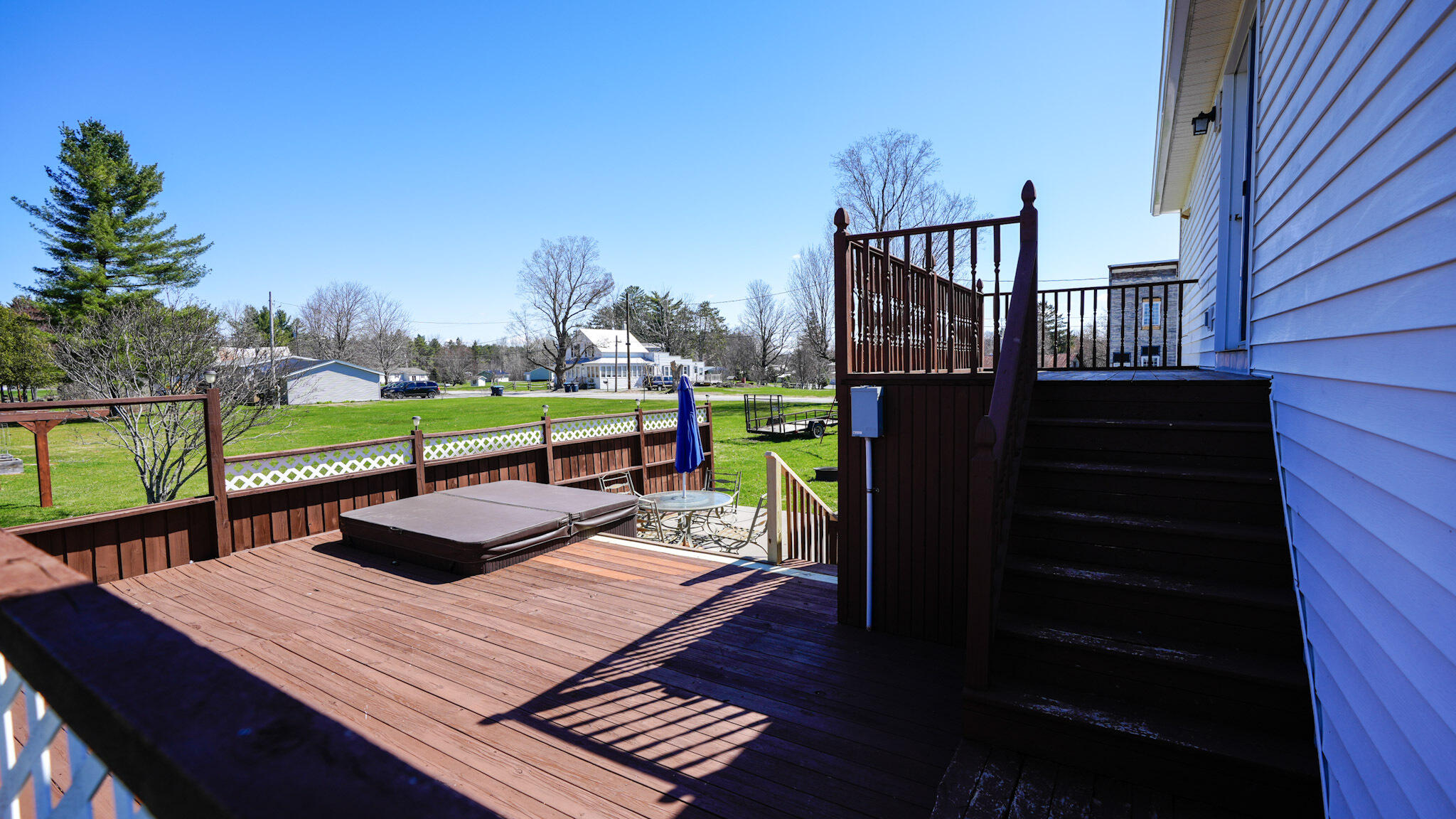 7 Town Hall Road Mooers Forks, NY 12959 - Photo 36 of 45 Side Deck