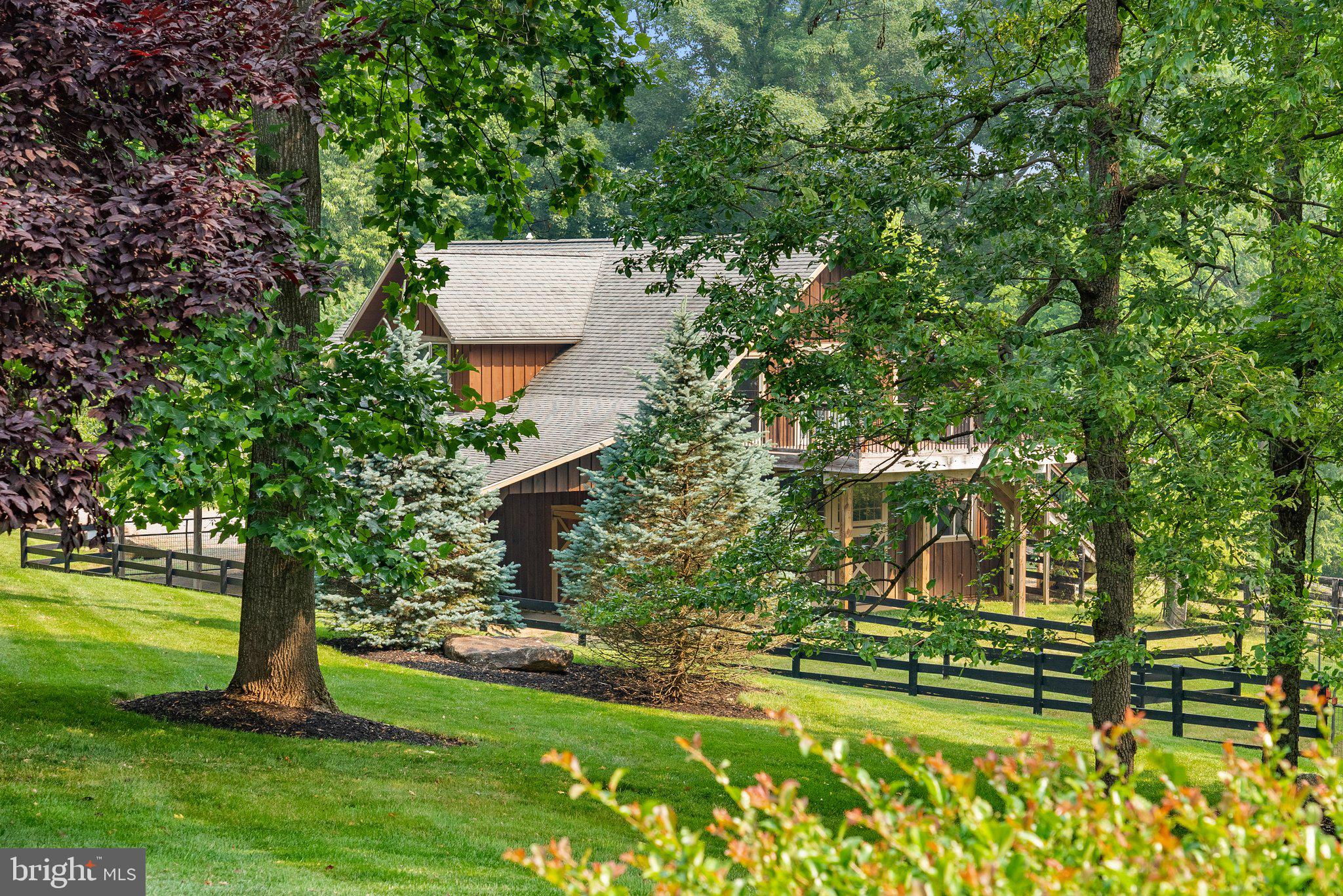 12904 Sagle Road Purcellville, VA 20132 - Photo 112 of 135 Barn is a short walk from residence