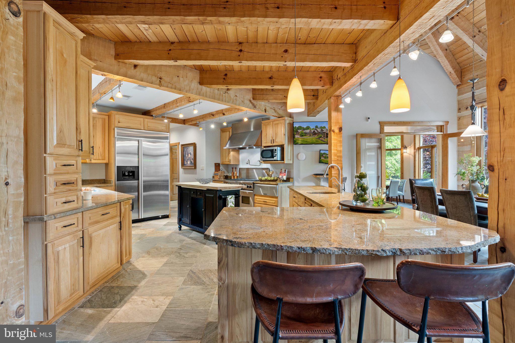 12904 Sagle Road Purcellville, VA 20132 - Photo 14 of 135 Live edge granite counter